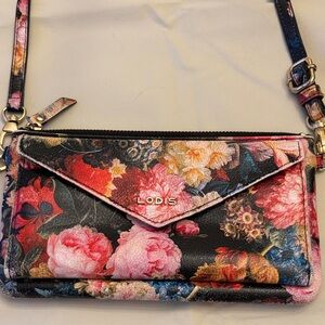 Lodis Multicolor Floral Crossbody Bag
